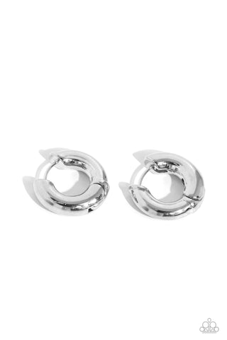 Textured Theme - Silver - Paparazzi Accessories