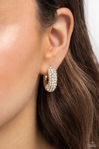 Combustible Confidence - Gold - Paparazzi Accessories
