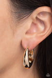 Oval Official - Gold - Paparazzi Accessories