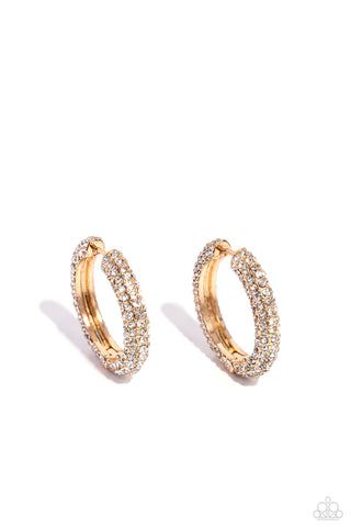 Glowing Praise - Gold - Paparazzi Accessories