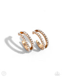 Monochromatic Mystique - Gold - Paparazzi Accessories