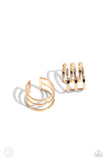 Metro Mashup - Gold - Paparazzi Accessories