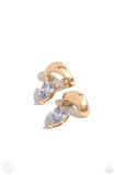 Twisting Teardrop - Gold - Paparazzi Accessories