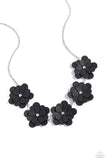 Balance of FLOWER - Black - Paparazzi Accessories