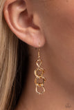 Industrial Ideology - Gold - Paparazzi Accessories