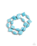 EARTHY Riser - Blue - Paparazzi Accessories