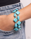 EARTHY Riser - Blue - Paparazzi Accessories