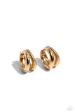 Textured Tremolo - Gold - Paparazzi Accessories