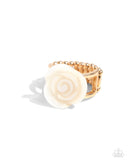 Top-SHELL Shine - Gold - Paparazzi Accessories