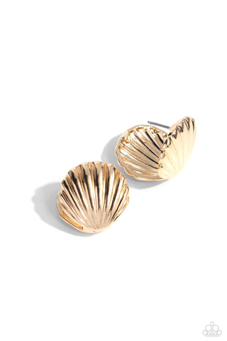 Seashell Surprise - Gold - Paparazzi Accessories