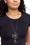 Flowering Fame - Silver - Paparazzi Accessories