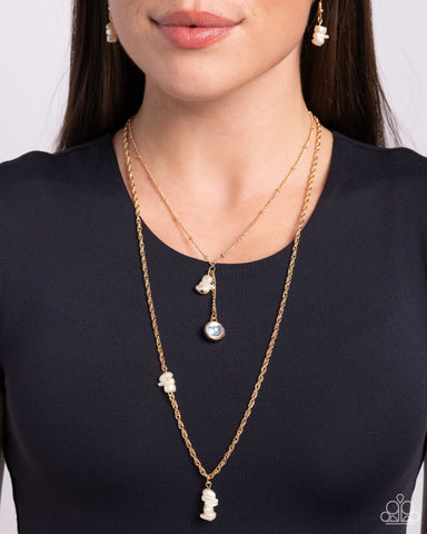 Leisurely Layered - Gold - Paparazzi Accessories
