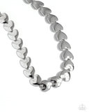 Heirloom Hearts - Silver - Paparazzi Accessories
