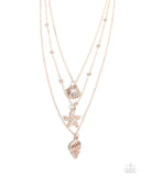 Seashell Sonata - Rose Gold - Paparazzi Accessories