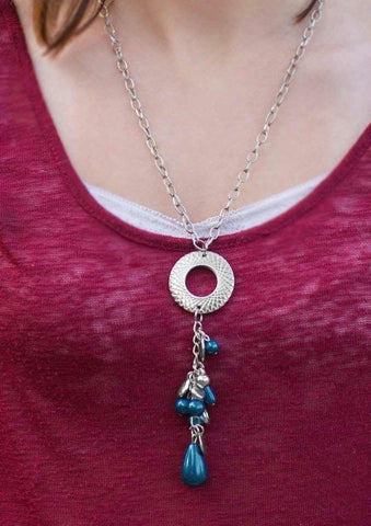 Blue Necklace - Paparazzi Accessories