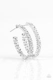 Debonair Dazzle - White - Paparazzi Accessories