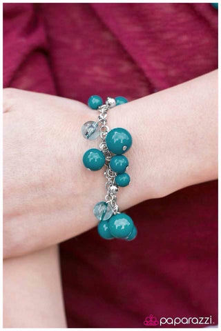 Aqua Bracelet - Paparazzi Accessories