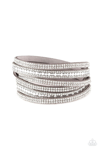 Rock Star Attitude - Silver - Paparazzi Accessories