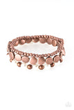 Girly Girl Glamour - Copper - Paparazzi Accessories