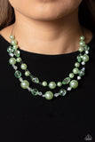 Parisian Pearls - Green - Paparazzi Accessories