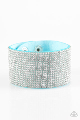 Roll With The Punches - Blue - Paparazzi Accessories