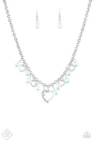 Keep Me In Your Heart - Blue - Paparazzi Accessories