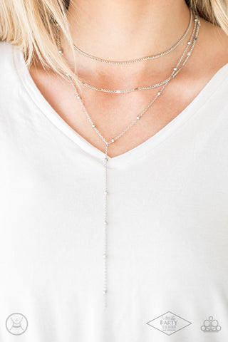Think Like a Minimalist - Silver - Paparazzi Accessories