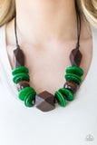 Pacific Paradise - Green - Paparazzi Accessories