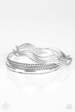 Zesty Zimbabwe - Silver - Paparazzi Accessories