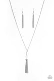 Tassel Tease - White - Paparazzi Accessories