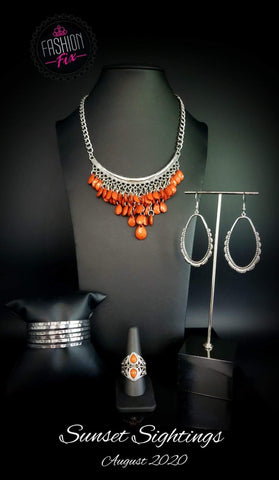 Glimpses of Malibu - Complete Trend Blend/Fashion Fix - August 2020 - Paparazzi Accessories