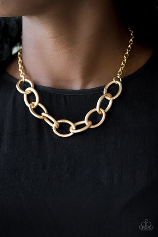 Boldly Bronx - Gold – Paparazzi Accessories