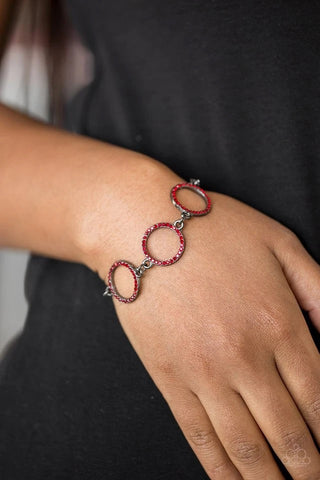 Dress The Part - Red - Paparazzi Accessories