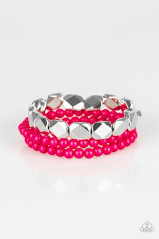 Fiesta Flavor - Pink - Paparazzi Accessories