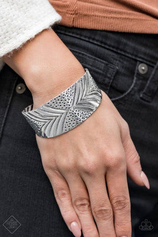 Geo Guru - Silver - Paparazzi Accessories