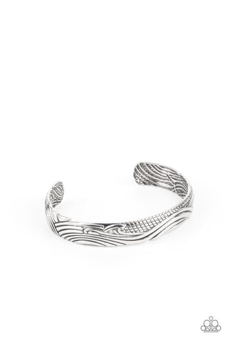 Tidal Trek - Silver - Paparazzi Accessories