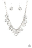 Spot On Sparkle - White - Paparazzi Accessories