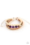 Natural-Born Navigator - Purple - Paparazzi Accessories