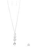 TRIPLE Effect - White Lanyard - Paparazzi Accessories