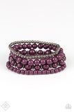 Rockin’ Rococo - Purple - Paparazzi Accessories