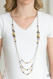 Seasonal Sensation - Yellow - Paparazzi Accessories