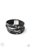 Fearlessly Layered - Black - Paparazzi Accessories