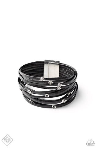 Fearlessly Layered - Black - Paparazzi Accessories