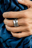 Scintillating Smolder - Silver - Paparazzi Accessories