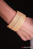 Big Hitter - Gold - Paparazzi Accessories