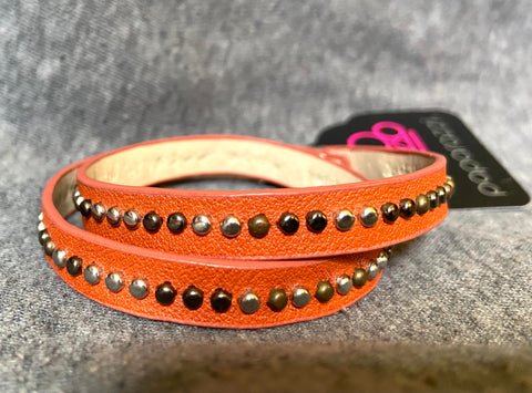 Cowgirl Up - Orange - Paparazzi Accessories