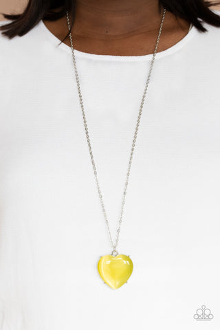 Warmhearted Glow - Yellow - Paparazzi Accessories