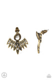 Wing Fling - Brass - Paparazzi Accessories