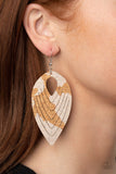 Cork Cabana - White - Paparazzi Accessories