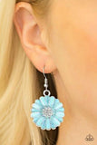 Distracted By Daisies - Blue - Paparazzi Accessories